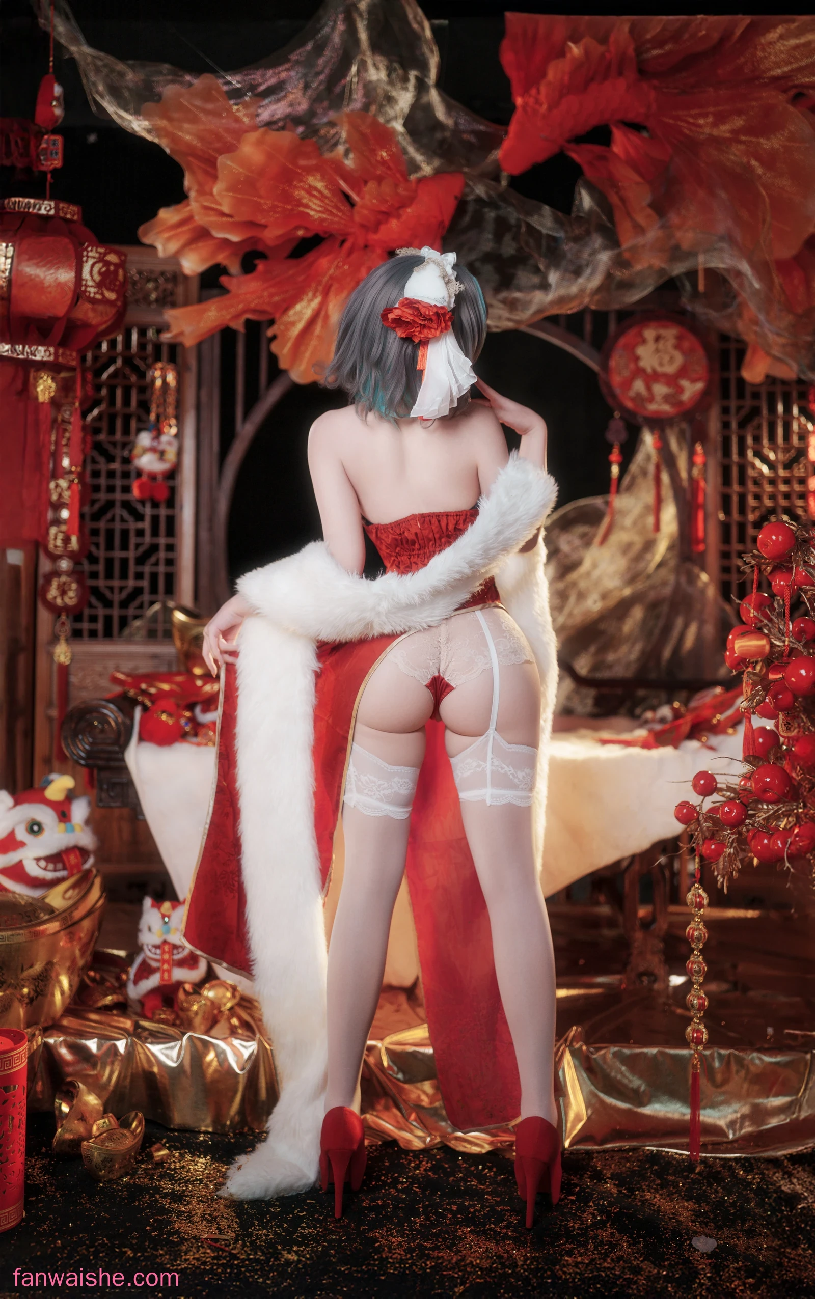 Bangni邦尼 Bangni邦尼 NO.071 - 碧蓝航线 柴郡新春旗袍