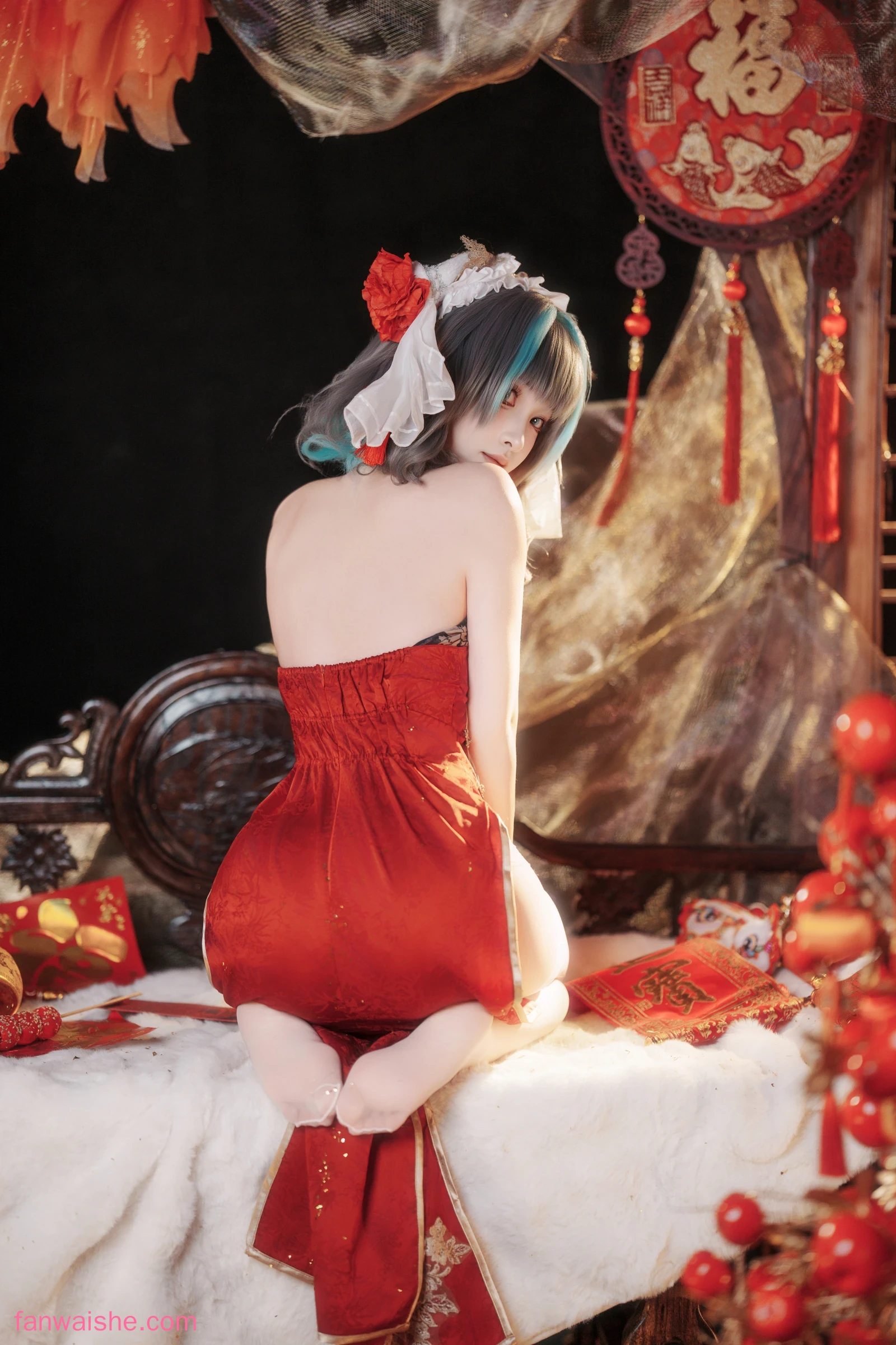 Bangni邦尼 Bangni邦尼 NO.071 - 碧蓝航线 柴郡新春旗袍