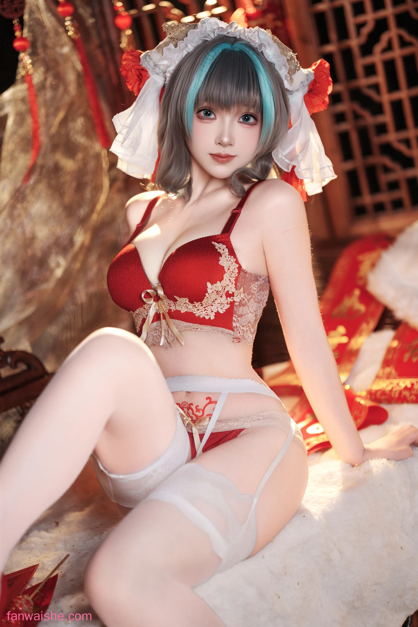Bangni邦尼 Bangni邦尼 NO.071 - 碧蓝航线 柴郡新春旗袍