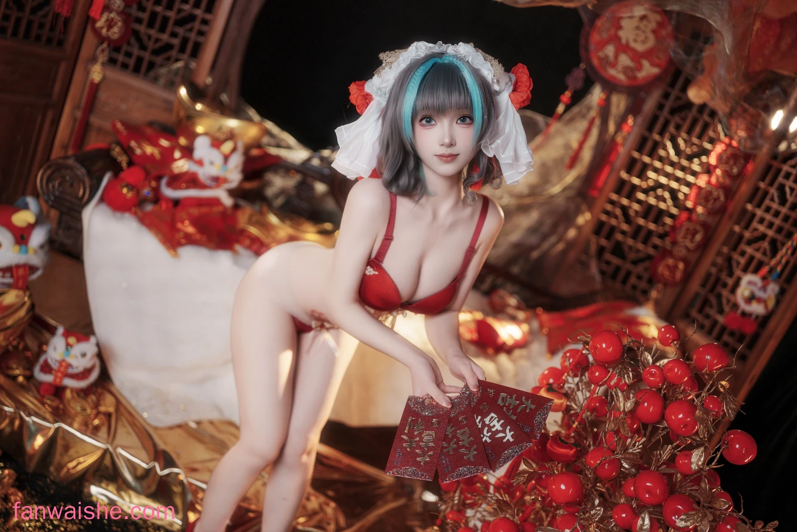 Bangni邦尼 Bangni邦尼 NO.071 - 碧蓝航线 柴郡新春旗袍