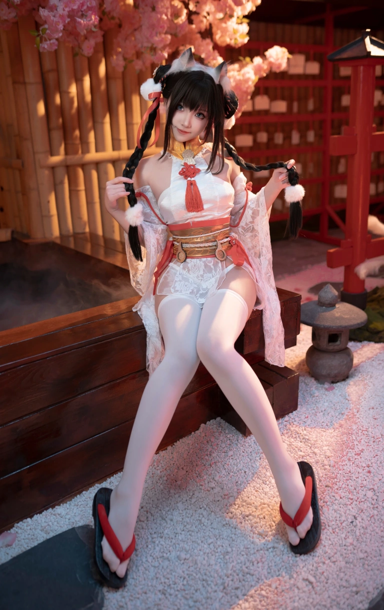 Bangni邦尼《永劫无间 胡桃》主题写真：87张全套美图