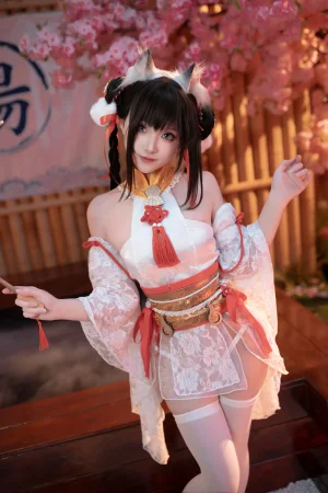 Bangni邦尼《永劫无间 胡桃》主题写真：87张全套美图