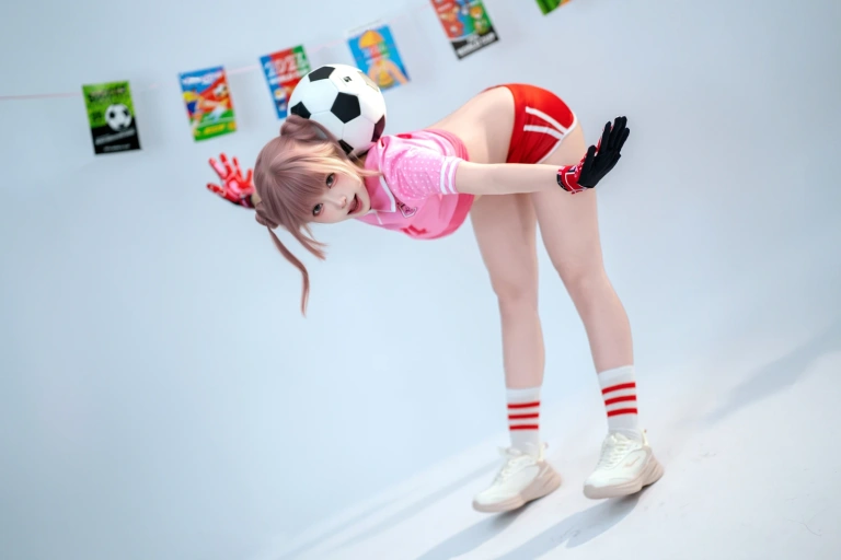 Bangni邦尼《金牌门将》主题写真：86张全套美图