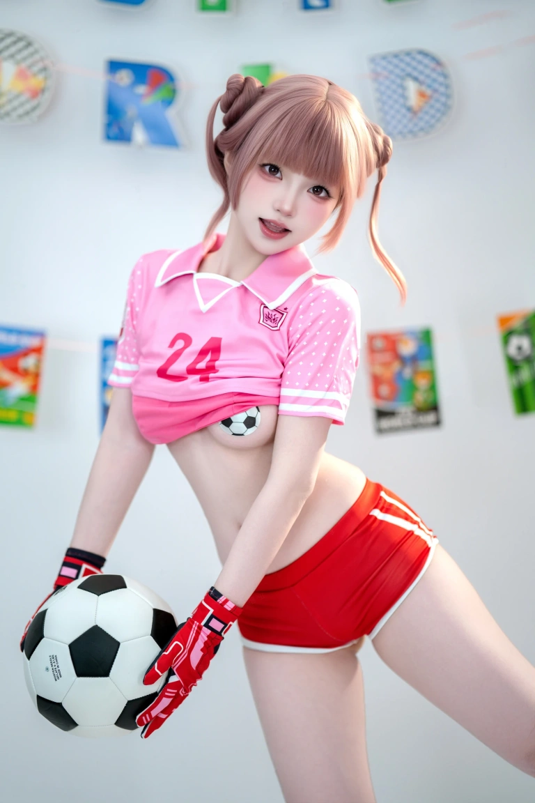 Bangni邦尼《金牌门将》主题写真：86张全套美图