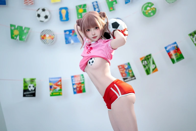 Bangni邦尼《金牌门将》主题写真：86张全套美图