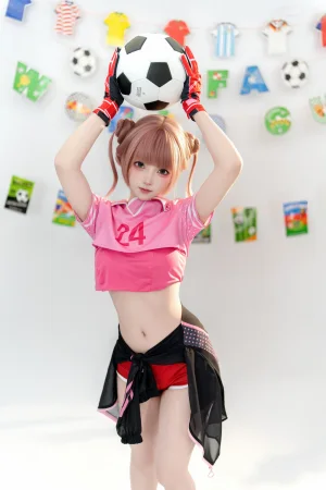 Bangni邦尼《金牌门将》主题写真：86张全套美图