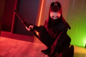 Bangni邦尼《神秘任务》主题写真：109张全套美图，含11个视频