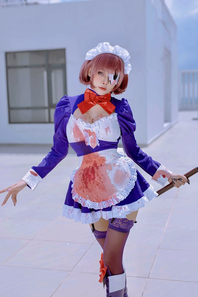 Byoru《Maid Mask HD》主题写真：50张全套美图，含3个视频