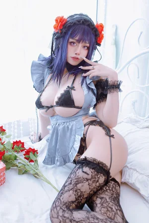 Byoru《Shizuku Kuroe》主题写真：63张全套美图，含1个视频