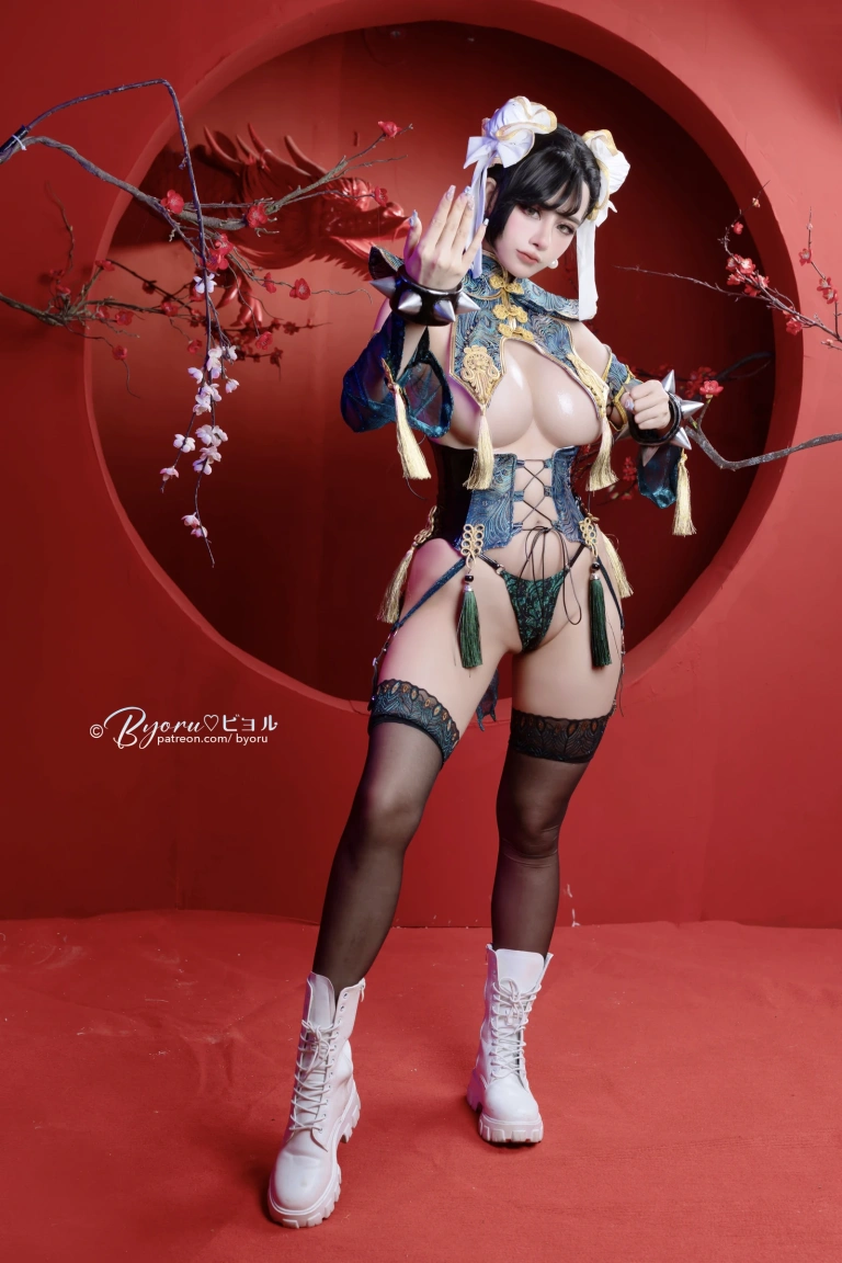 Byoru《Chunli》主题写真：63张全套美图，含8个视频