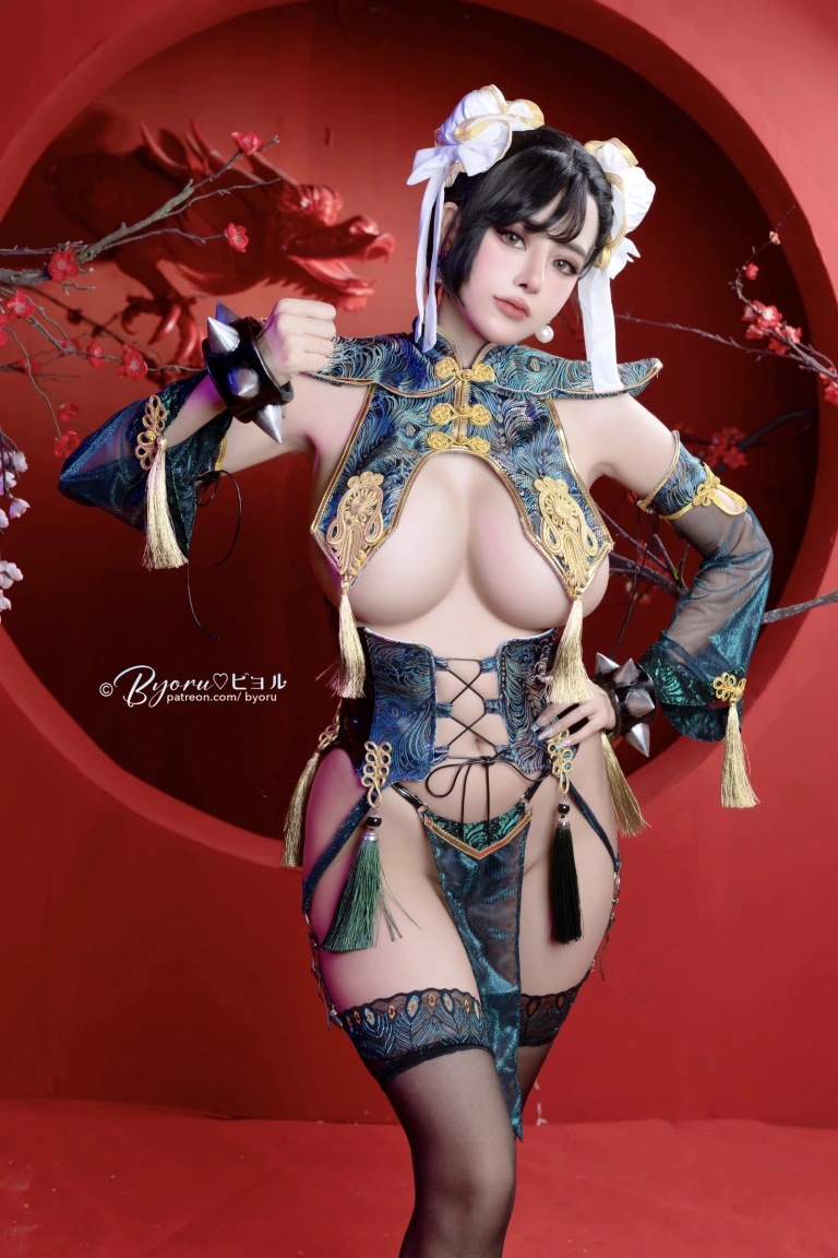 Byoru《Chunli》主题写真：63张全套美图，含8个视频