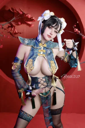 Byoru《Chunli》主题写真：63张全套美图，含8个视频