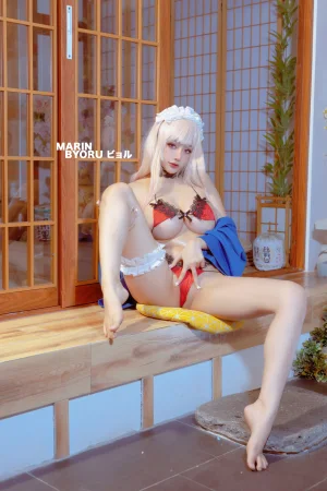 Byoru《Marin Red》主题写真：42张全套美图，含8个视频