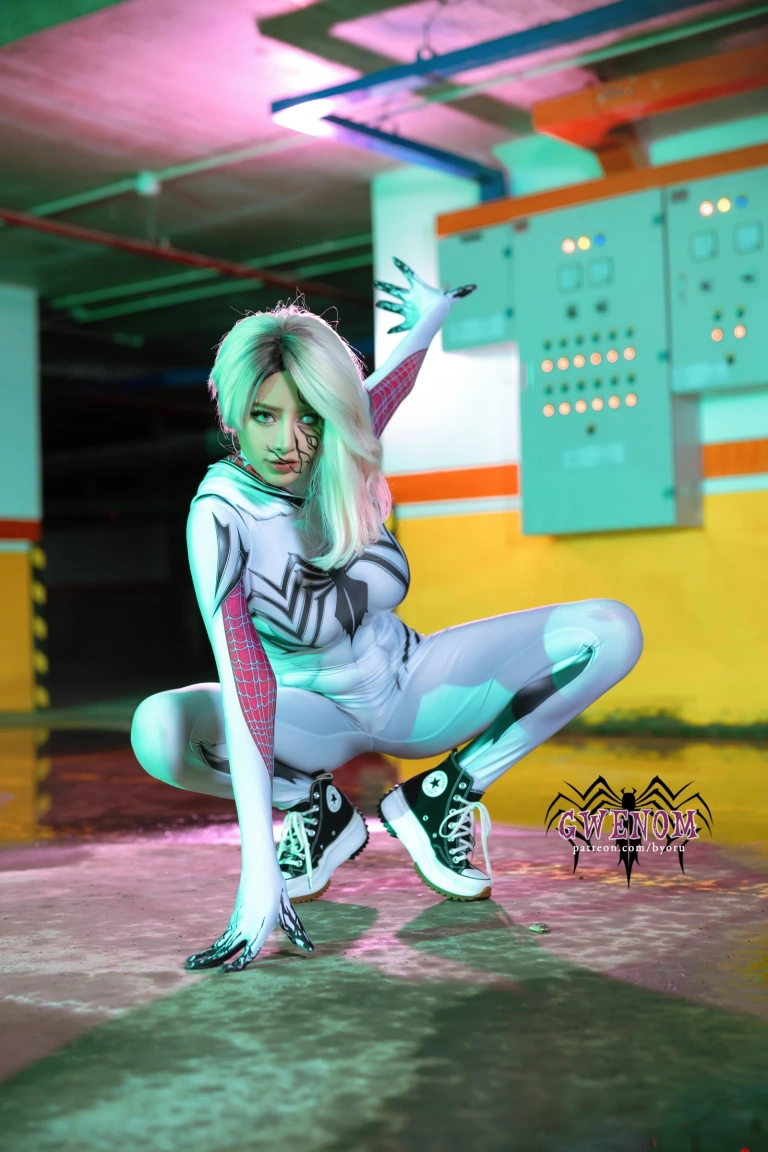 Byoru《Anti Gwenom》主题写真：59张全套美图，含5个视频