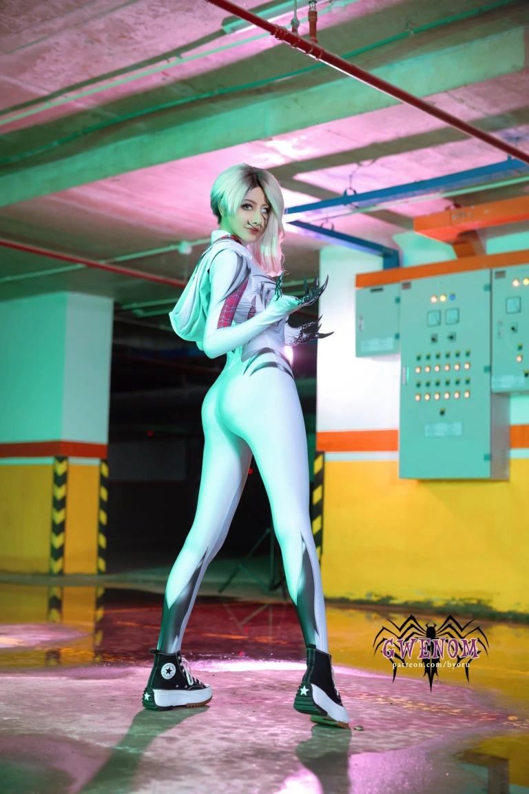 Byoru《Anti Gwenom》主题写真：59张全套美图，含5个视频
