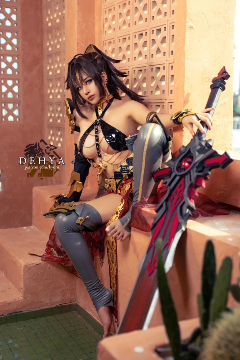 Byoru《Dehya》主题写真：34张全套美图