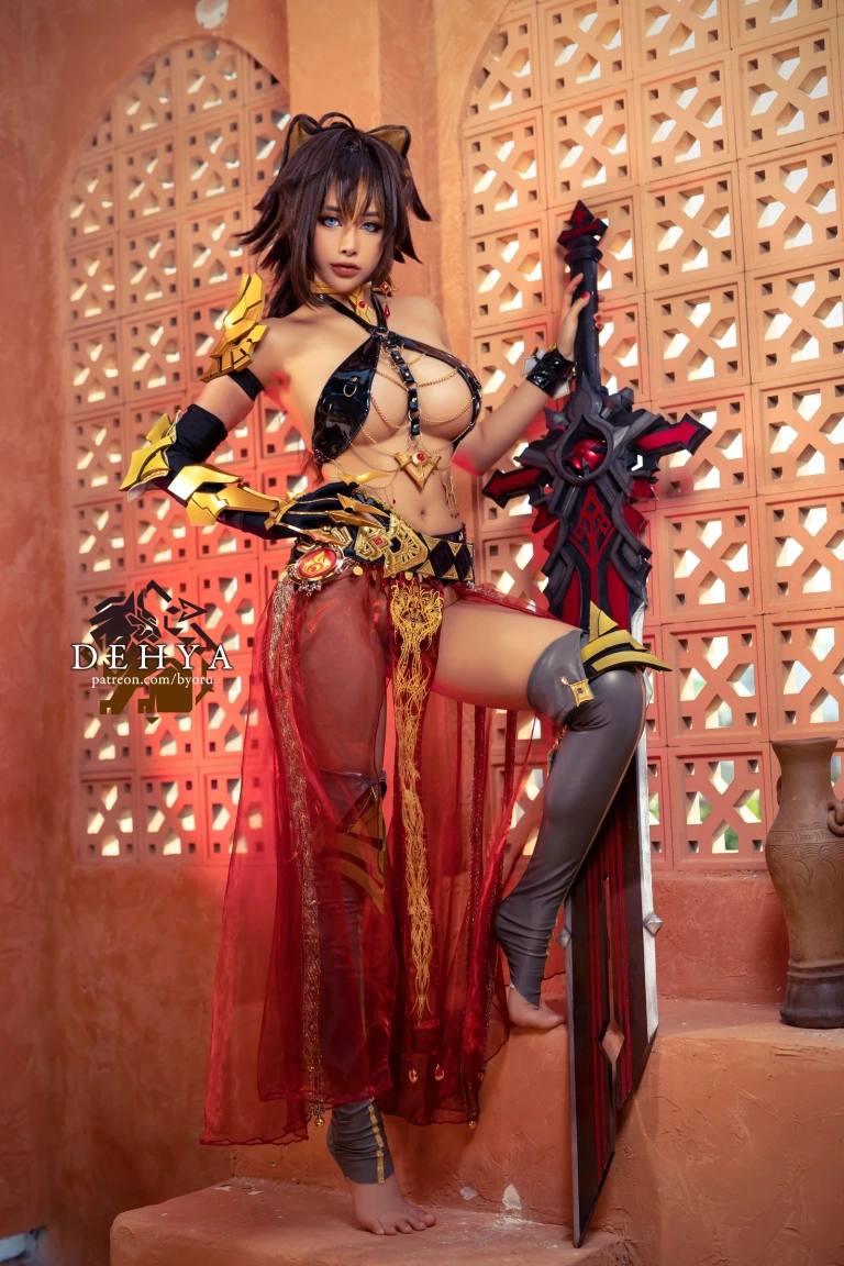 Byoru《Dehya》主题写真：34张全套美图
