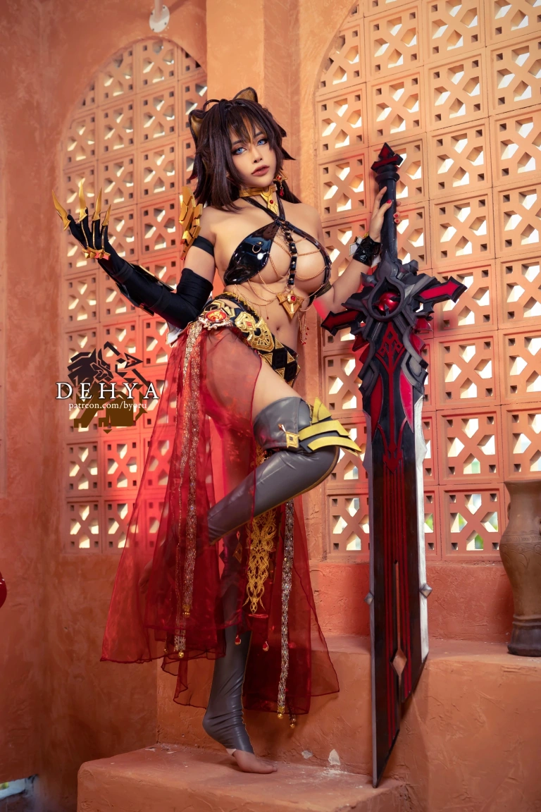 Byoru《Dehya》主题写真：34张全套美图