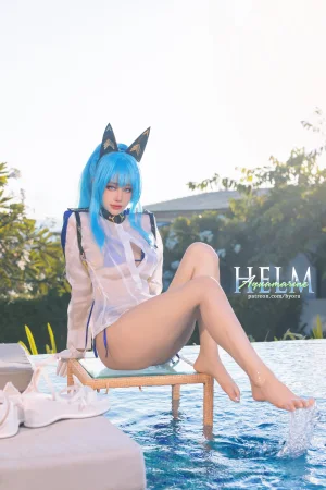 Byoru《Helm Aquamarine》主题写真：33张全套美图
