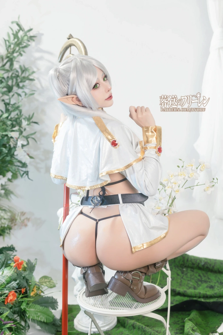 Byoru《Frieren》主题写真：45张全套美图，含9个视频