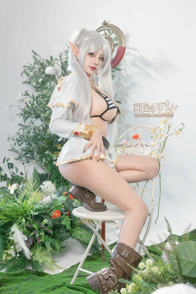 Byoru《Frieren》主题写真：45张全套美图，含9个视频