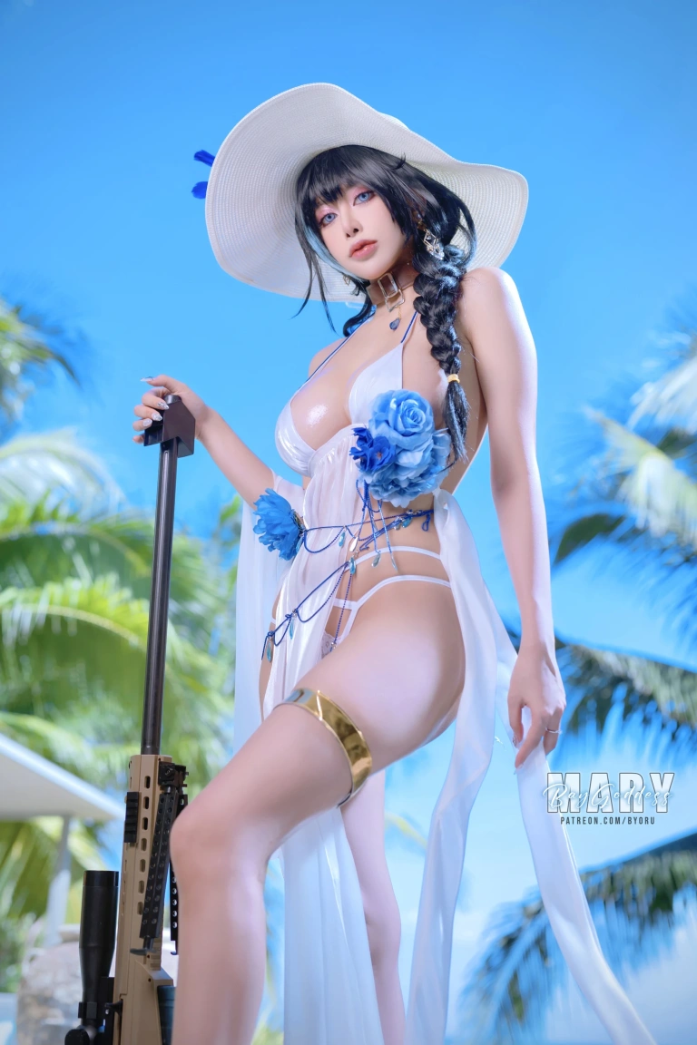 Byoru《Mary Bay Goddess》主题写真：52张全套美图，含8个视频