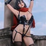 Byoru《Mikasa Ackerman（Attack on Titan）Full Set》主题写真：41张全套美图，含5个视频