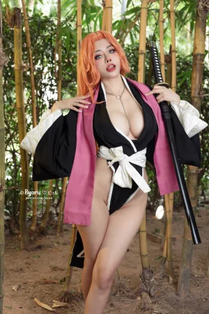 Byoru《Rangiku ✧BLEACH✧》主题写真：57张全套美图，含7个视频