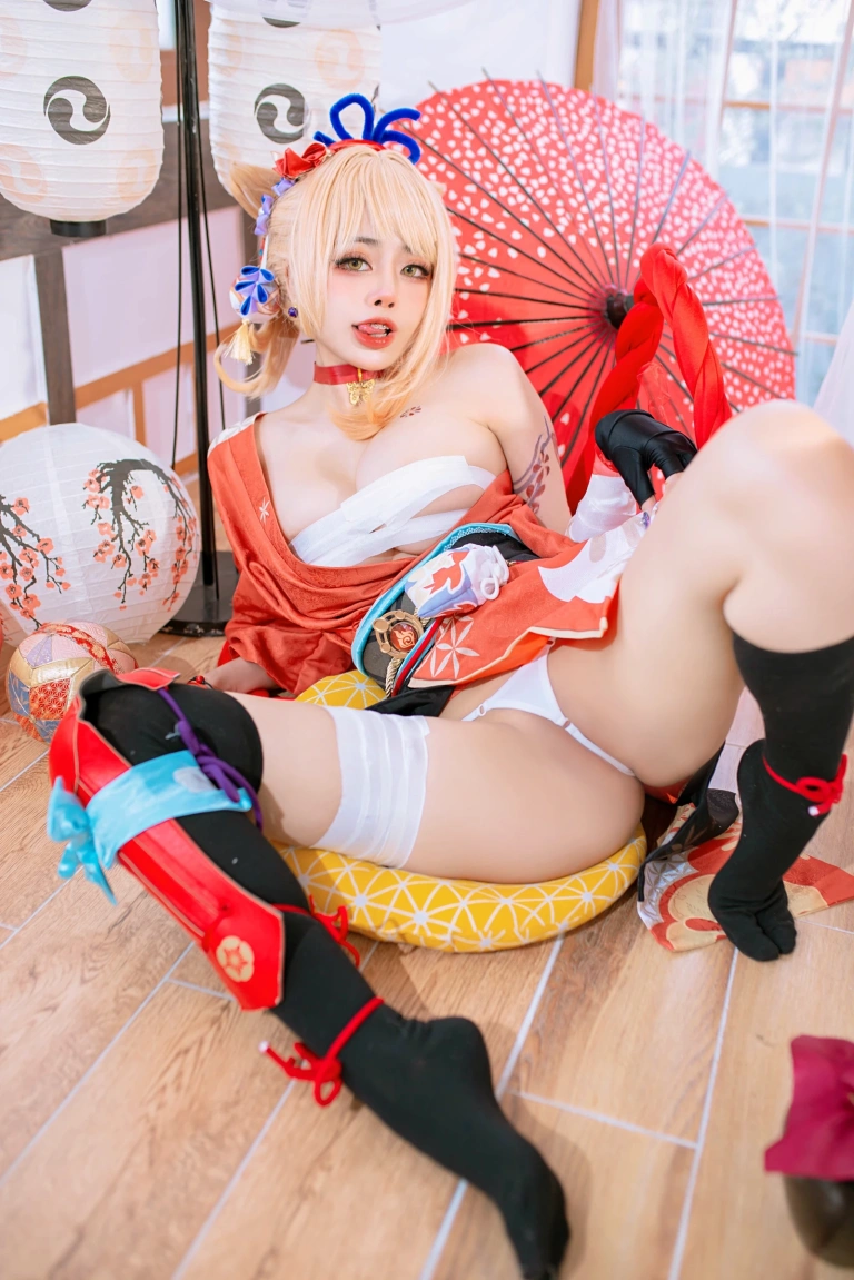 Byoru《Yoimiya Genshin Impact》主题写真：58张全套美图，含2个视频