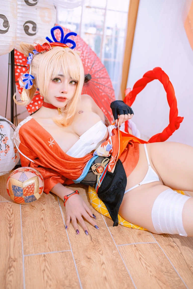 Byoru《Yoimiya Genshin Impact》主题写真：58张全套美图，含2个视频