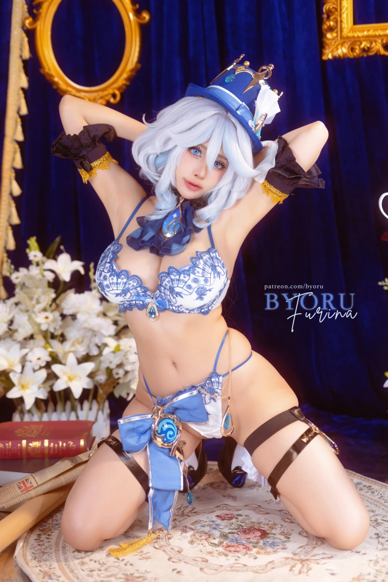 Byoru《Furina》主题写真：58张全套美图，含8个视频