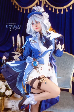 Byoru《Furina》主题写真：58张全套美图，含8个视频