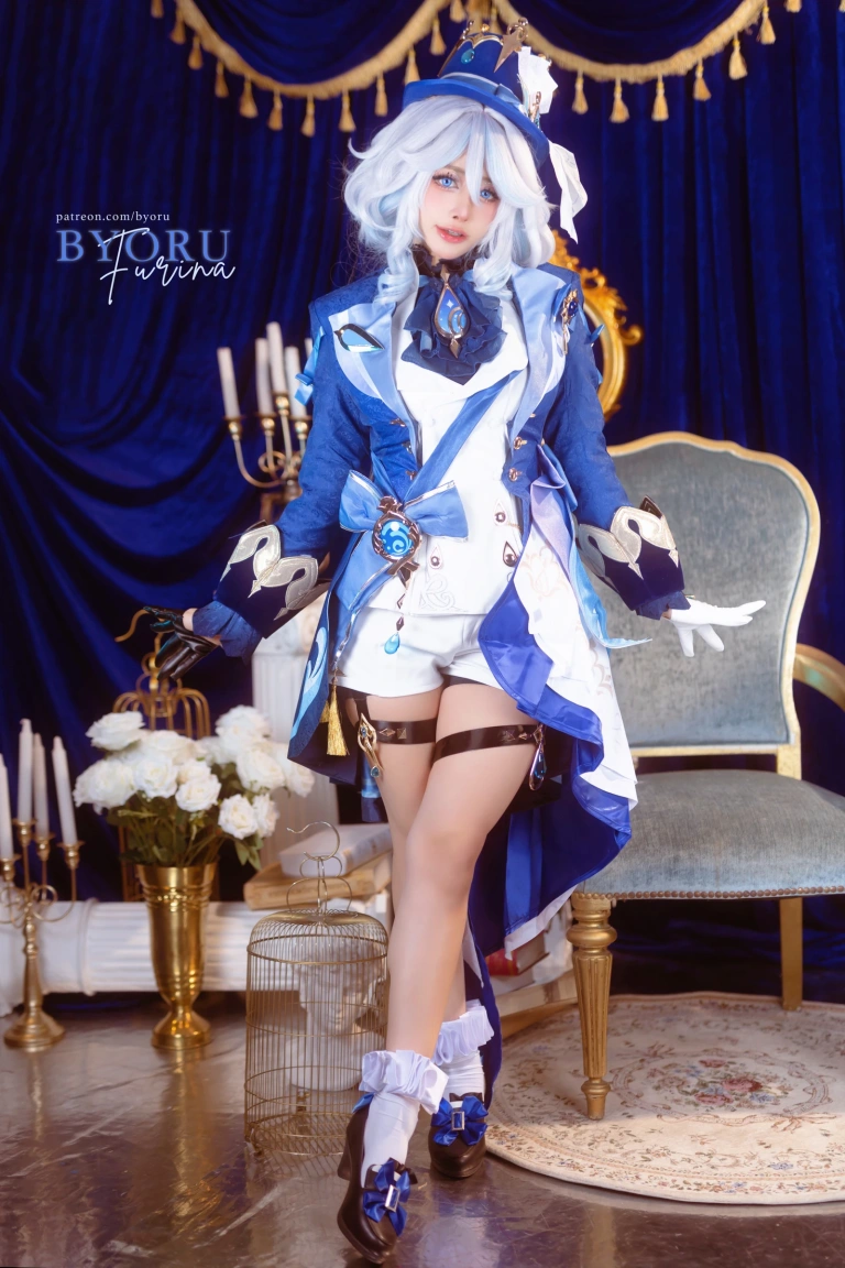 Byoru《Furina》主题写真：58张全套美图，含8个视频