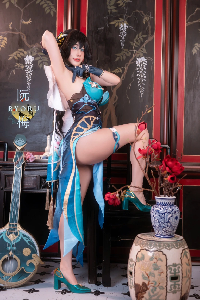 Byoru《Ruan Mei HonkaiStar Rail》主题写真：56张全套美图，含11个视频