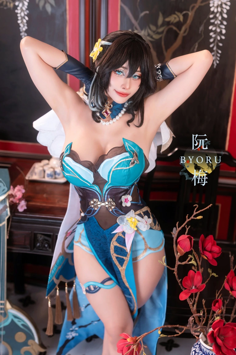 Byoru《Ruan Mei HonkaiStar Rail》主题写真：56张全套美图，含11个视频