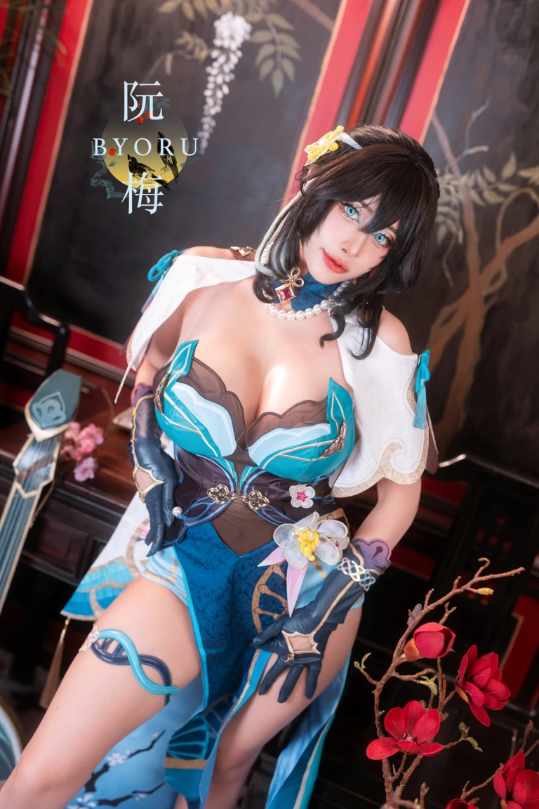 Byoru《Ruan Mei HonkaiStar Rail》主题写真：56张全套美图，含11个视频