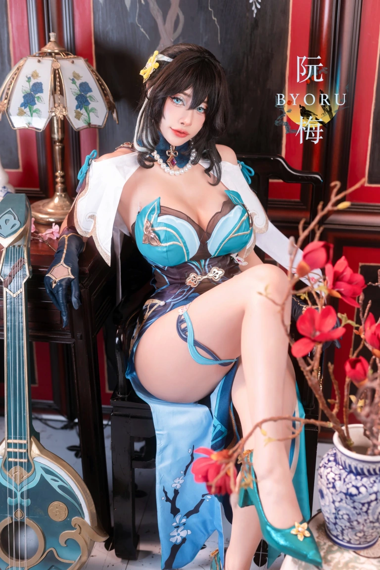 Byoru《Ruan Mei HonkaiStar Rail》主题写真：56张全套美图，含11个视频