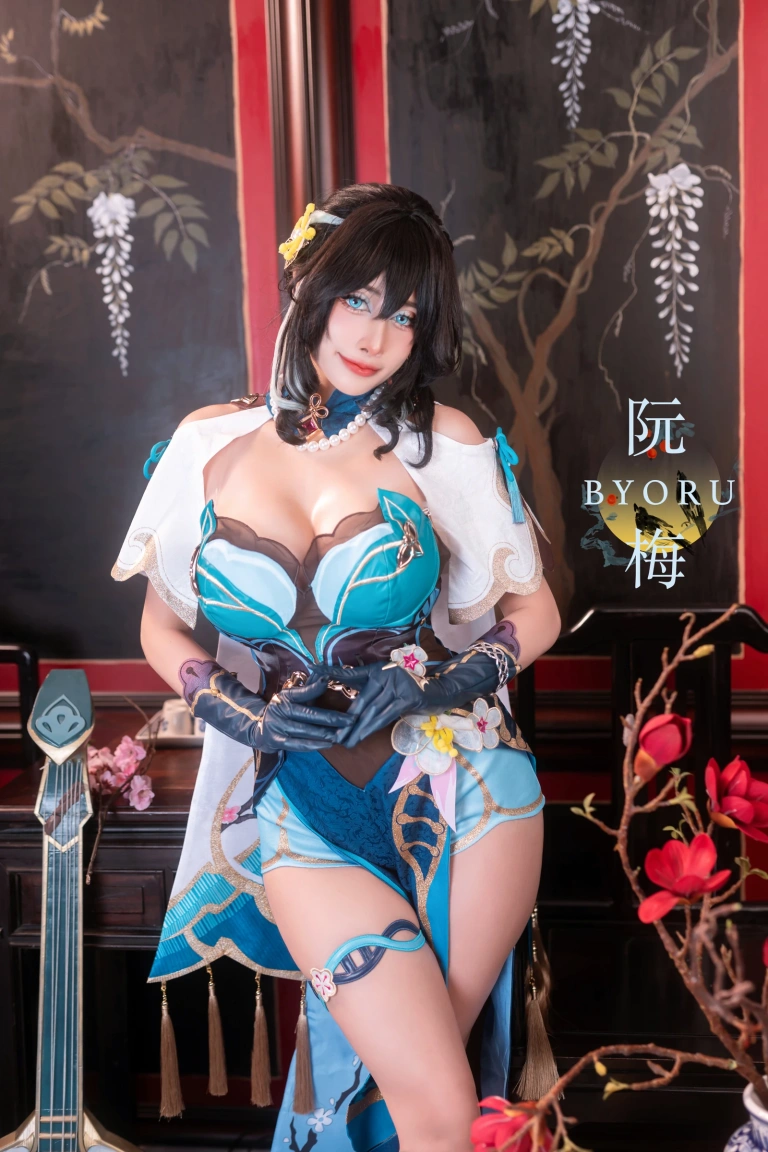 Byoru《Ruan Mei HonkaiStar Rail》主题写真：56张全套美图，含11个视频