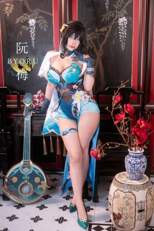 Byoru《Ruan Mei HonkaiStar Rail》主题写真：56张全套美图，含11个视频