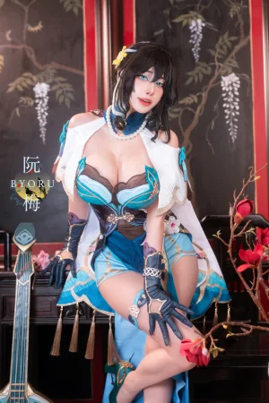 Byoru《Ruan Mei HonkaiStar Rail》主题写真：56张全套美图，含11个视频