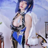 Byoru《Yelan Genshin Impact》主题写真：80张全套美图，含9个视频