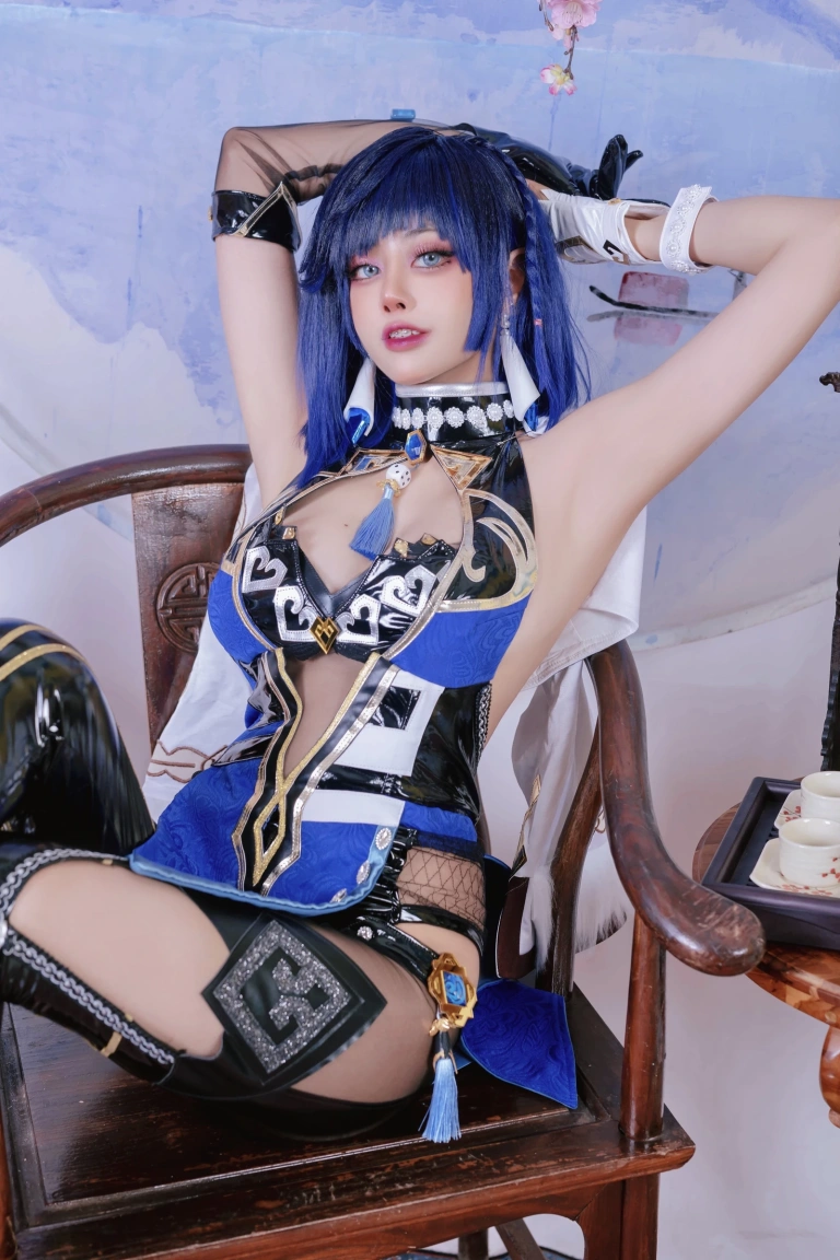 Byoru《Yelan Genshin Impact》主题写真：80张全套美图，含9个视频