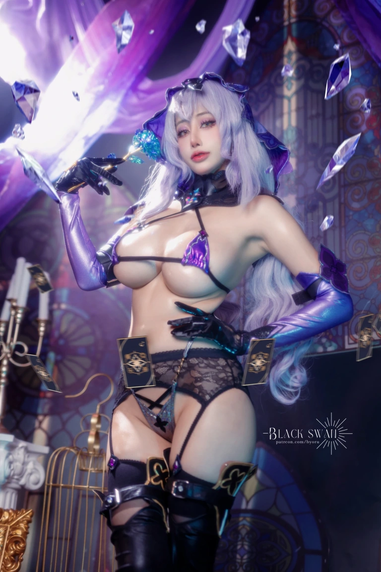 Byoru《Black Swan》主题写真：47张全套美图，含13个视频