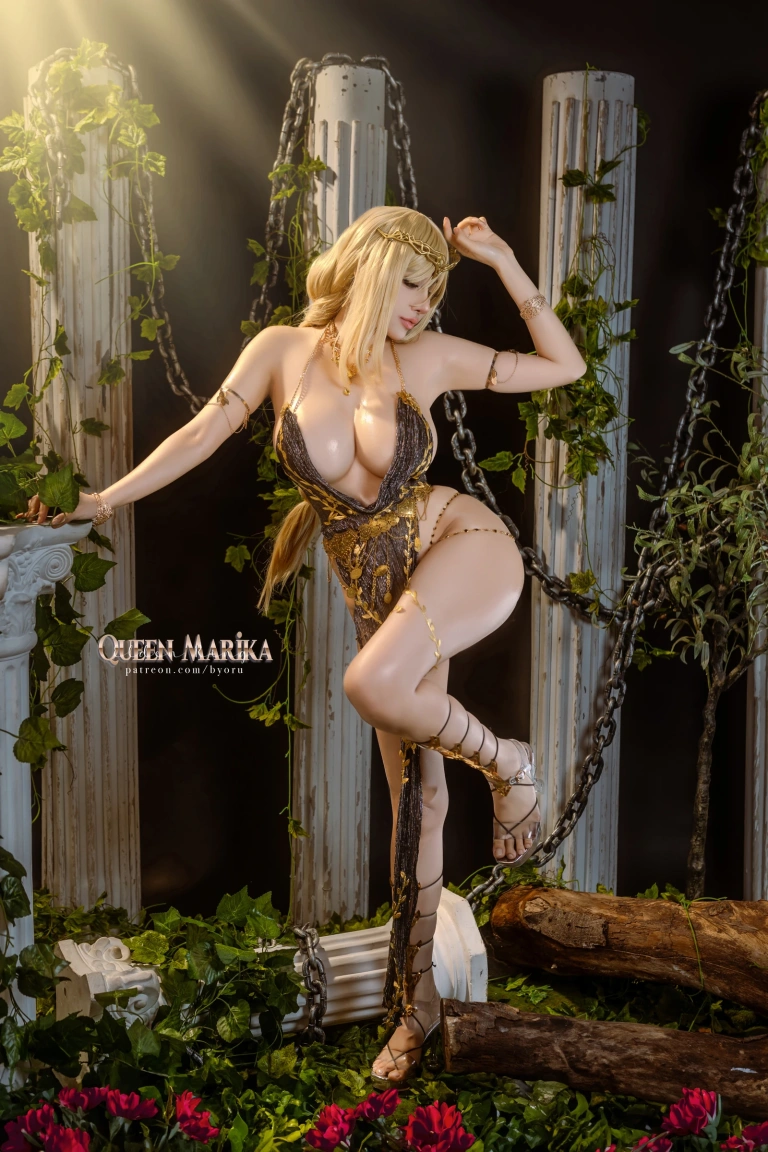 Byoru《Queen Marika 玛丽卡女王（艾尔登法环）》主题写真：61张全套美图，含17个视频