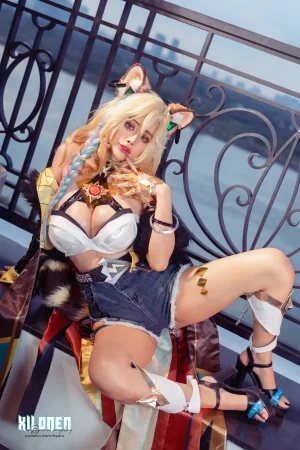 Byoru《Xilonen – Genshin Impact》主题写真：58张全套美图，含20个视频