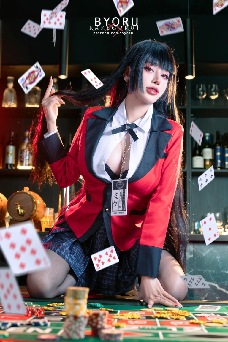 Byoru《Yumeko Jabami Kakegurui》主题写真：69张全套美图，含22个视频