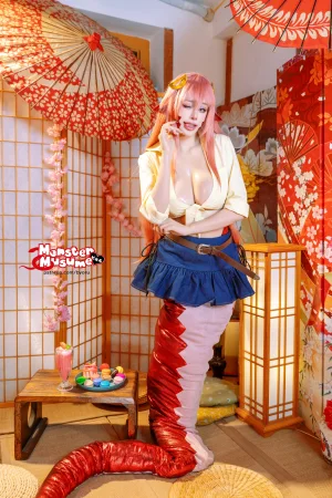 Byoru《Miia Monster Musume》主题写真：66张全套美图，含23个视频