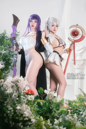 Byoru《Fern and Frieren Sousou no Frieren（& Hana Bunny）》主题写真：24张全套美图