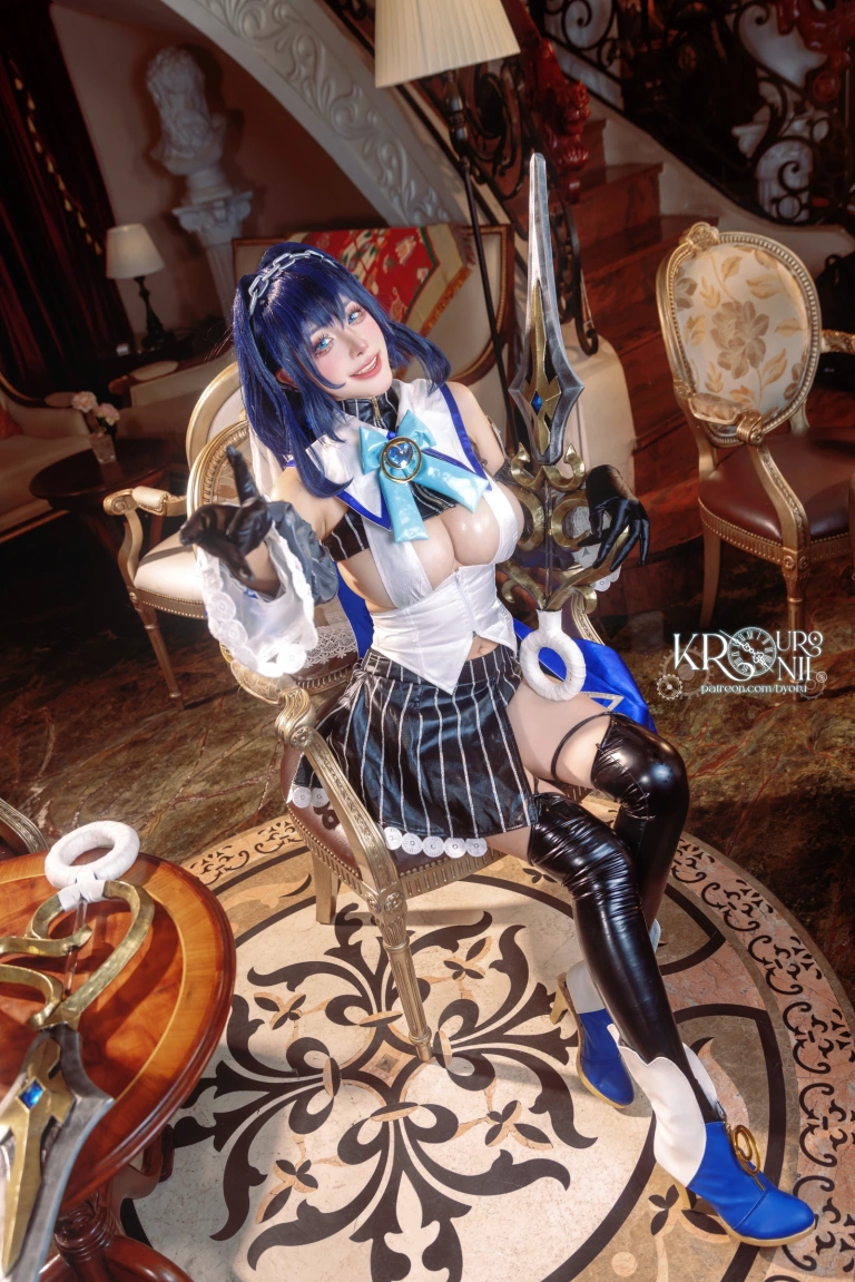Byoru《Ouro Kronii》主题写真：82张全套美图，含21个视频