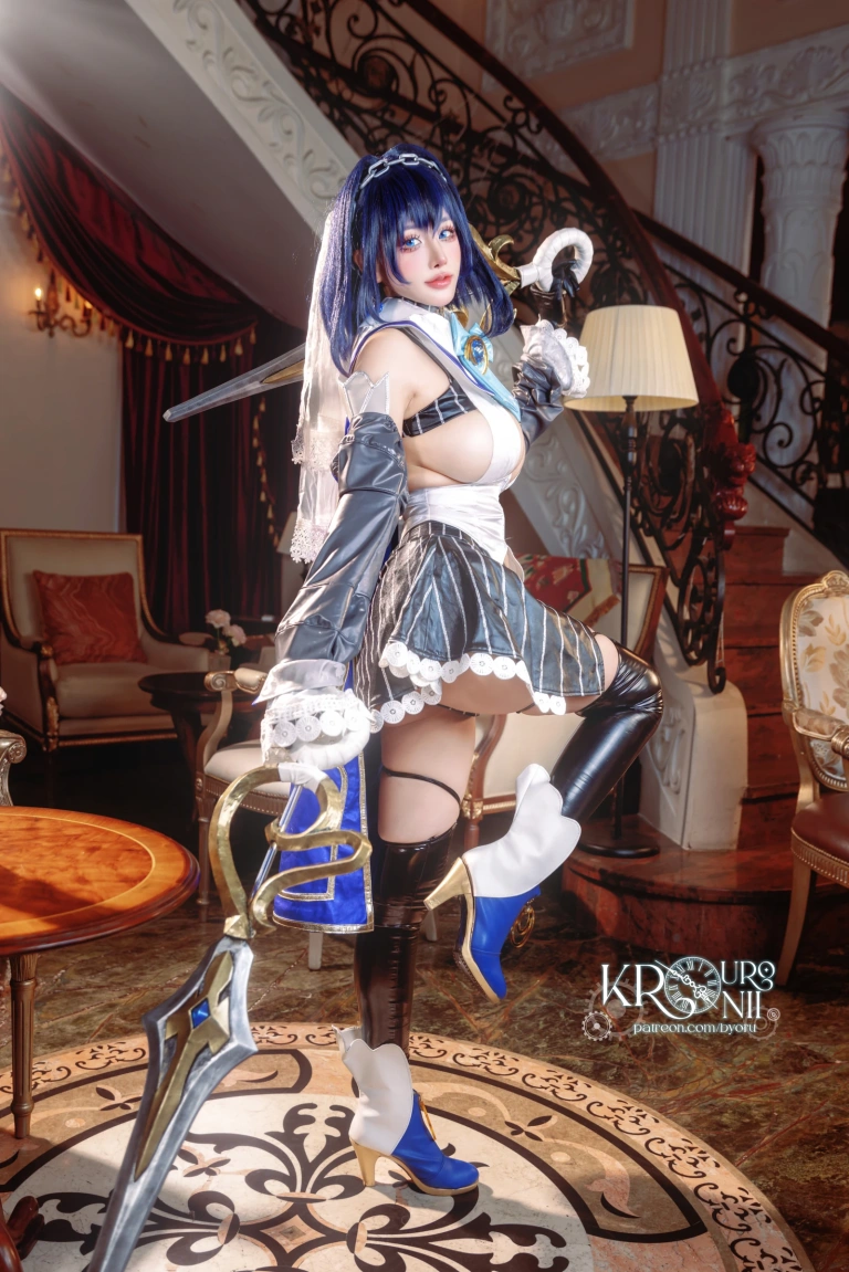 Byoru《Ouro Kronii》主题写真：82张全套美图，含21个视频